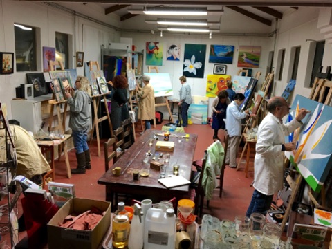 open atelier schilderen